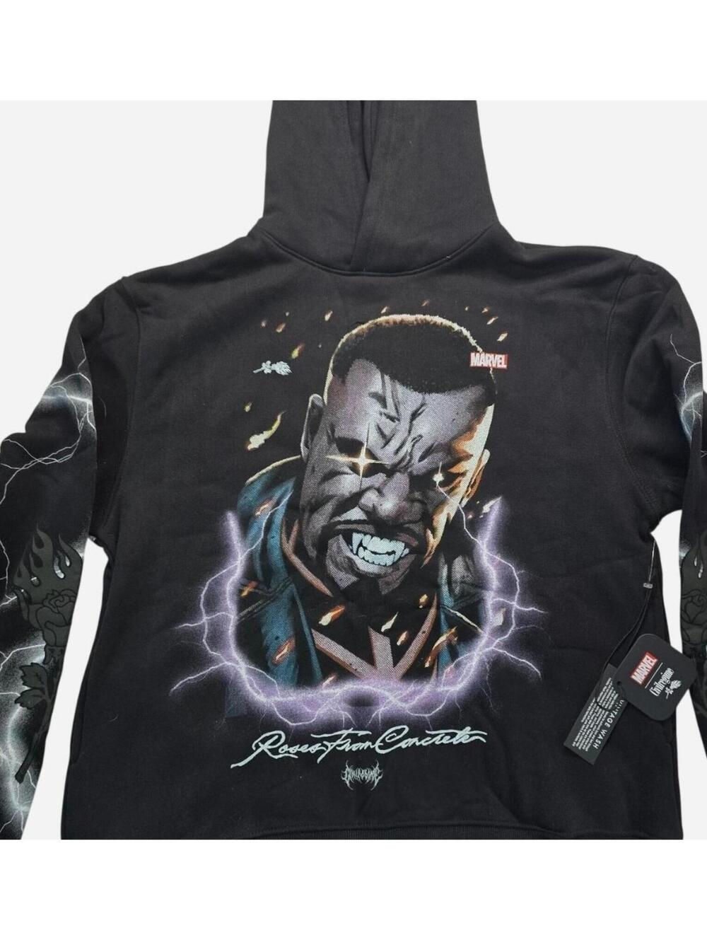 Marvel x Civil Regime Blade Chaos Hoodie Black Medium NWT Rare Streetwear